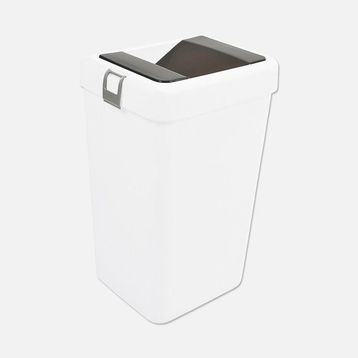 Motek 40 lt Beyaz Çöp Kovası