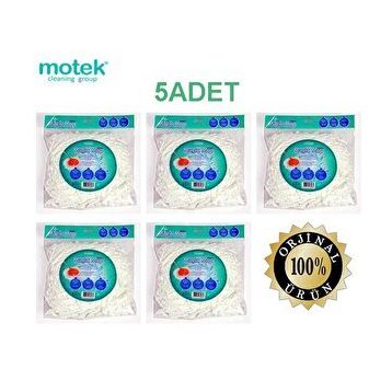 Motek 5 Adet Pratical Mop Yedek Mikrofiber Püskül