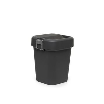 Motek 8 lt Comfort Dust Bin Siyah Çöp Kovası