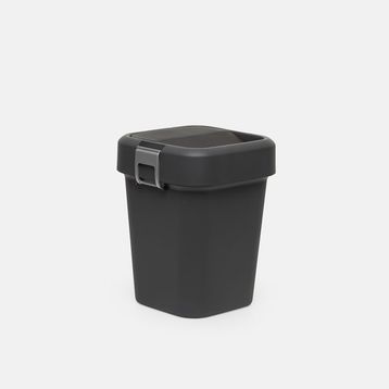 Motek Antrasit 8 lt Comfort Dust Bin Çöp Kovası