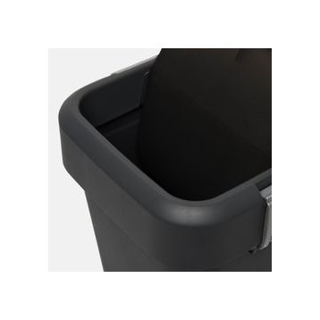 Motek Antrasit 8 lt Comfort Dust Bin Çöp Kovası