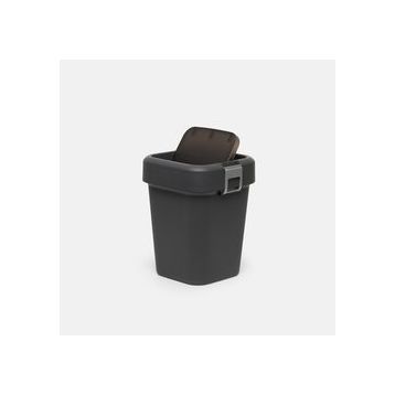 Motek Antrasit 8 lt Comfort Dust Bin Çöp Kovası