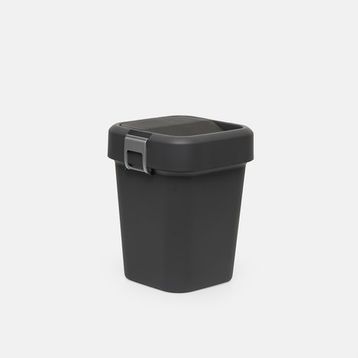 Motek Antrasit 8 lt Comfort Dust Bin Çöp Kovası