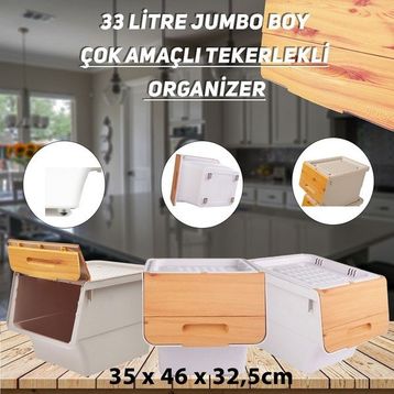 Motek Bambu Tekli 33 lt Organizer