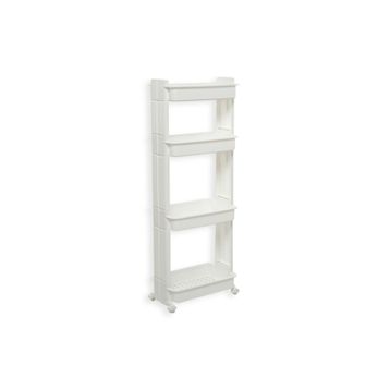 Motek Modern 4'lü Antrasit Organizer ve Oyuncak Rafı