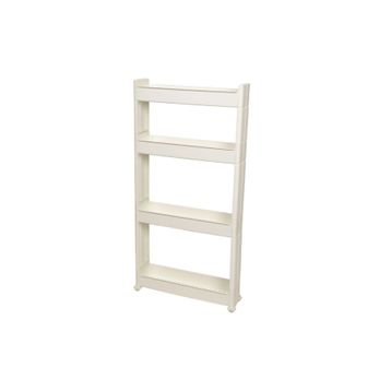 Motek Slim 4'lü Raf Beyaz Organizer
