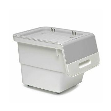 Motek Tekli 12 lt Gri Beyaz Organizer