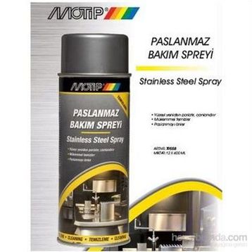 Motip 400 ml Paslanmaz Bakım Spreyi