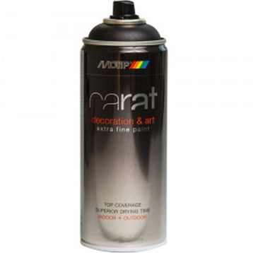 Motip Carat Ral 9005 400 ml Mat Siyah Akrilik Boya