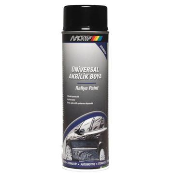 Motip Mat Siyah 500 ml Sprey Boya