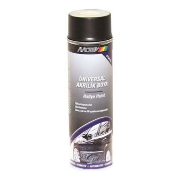 Motip Mat Siyah 500 ml Sprey Boya