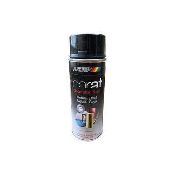 Motip Metalik Siyah Carat Dekoratif 400 ml Sprey Boya