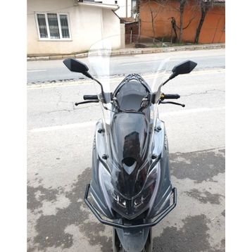 Motocam Arora Safari Pro Ön Cam 2023-2026 Model 80 cm Şeffaf Renkli 4 mm Uzun Motosiklet Rüzgarlık