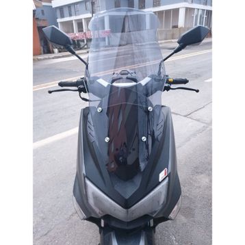Motocam Arora ZRX 200 Ön Cam 2022 Model 75 cm Füme Renkli 4 mm Uzun Motosiklet Rüzgarlık