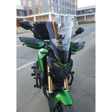 Motocam Bajaj Dominar 400 Ön Cam 2017-2026 Model 58 cm Şeffaf Renkli 4 mm Motosiklet Rüzgarlık