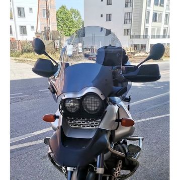 Motocam Bmw R 1150 ADV 2002-2006 Model 52 cm Siyah Renkli 4 mm Ön Cam