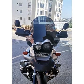 Motocam Bmw R 1150 ADV 2002-2006 Model 52 cm Siyah Renkli 4 mm Ön Cam