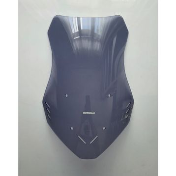 Motocam Falcon Cmax 155 Ön Cam 2023-2026 Model 55 cm Füme Renkli 4 mm Kısa Boy Motosiklet Rüzgarlık