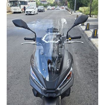 Motocam Falcon Trex 188 Ön Cam 2022-2026 Model 55 cm Şeffaf Renkli 4 mm Kısa Motosiklet Rüzgarlık