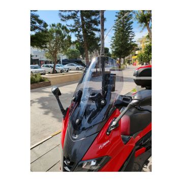 Motocam Gilera Nexus 500 2004-2008 Model 58 cm Açık Füme Renkli 4 mm Ön Cam