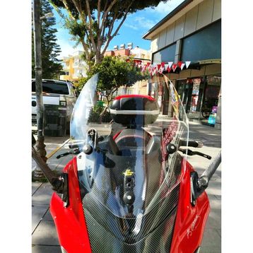 Motocam Gilera Nexus 500 2004-2008 Model 58 cm Şeffaf Renkli 4 mm Ön Cam