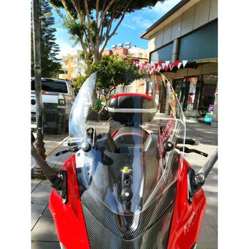 Motocam Gilera Nexus 500 2004-2008 Model 58 cm Şeffaf Renkli 4 mm Ön Cam