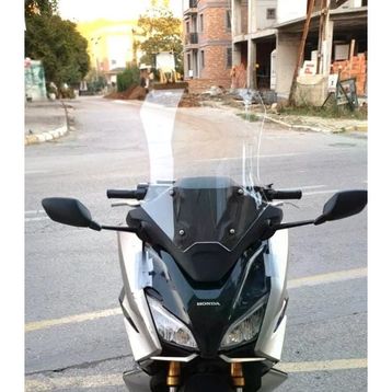 Motocam Honda Forza 750 NSS 2021-2023 Model 60 cm Şeffaf Renkli 4 mm Ön Cam