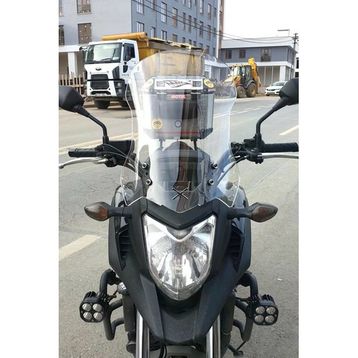 Motocam Honda Nc 700 750 X 2012-2015 Model 50 cm Şeffaf Renkli 4 mm Orta Boy Ön Cam