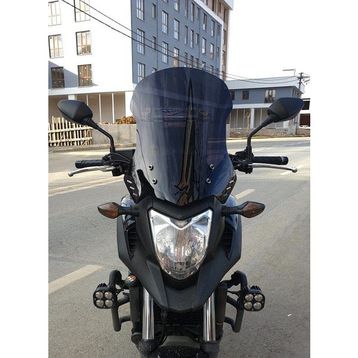 Motocam Honda Nc 700 750 X 2012-2015 Model 50 cm Siyah Renkli 4 mm Orta Boy Ön Cam