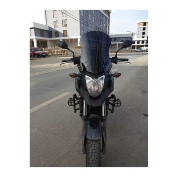 Motocam Honda Nc 700 750 X 2012-2015 Model 59 cm Siyah Renkli 4 mm Uzun Ön Cam