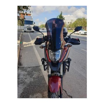 Motocam Honda Nc 700 750 X 2016-2020 Model 59 cm Siyah Renkli 4 mm Uzun Ön Cam