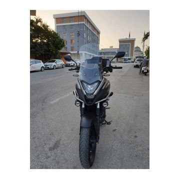 Motocam Honda Nc 700 750 X 2021-2024 Model 59 cm Şeffaf Renkli 4 mm Uzun Ön Cam