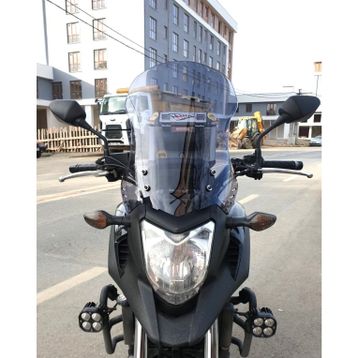 Motocam Honda NC 700 750 X Ön Cam 2012-2015 Model 59 cm Füme Renkli 4 mm Uzun Motosiklet Rüzgarlık