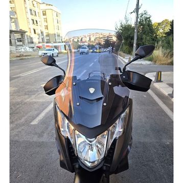 Motocam Honda NC 750 D İntegra 2014-2020 Model 68 cm Füme Renkli 4 mm Ön Cam
