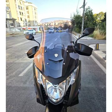 Motocam Honda NC 750 D İntegra 2014-2020 Model 68 cm Füme Renkli 4 mm Ön Cam