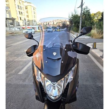 Motocam Honda NC 750 D İntegra 2014-2020 Model 68 cm Füme Renkli 4 mm Ön Cam