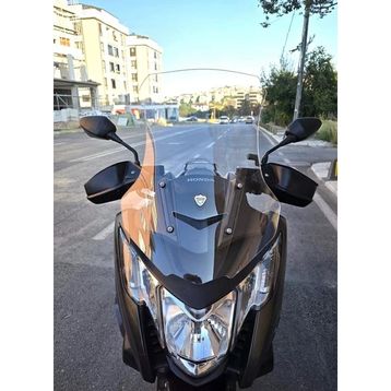 Motocam Honda NC 750 D İntegra 2014-2020 Model 68 cm Şeffaf Renkli 4 mm Ön Cam