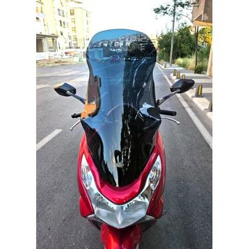 Motocam Honda PCX 2011-2013 Model 83 cm Siyah Renkli 4 mm Uzun Boy Ön Cam