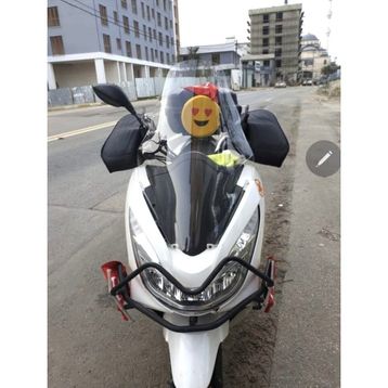 Motocam Honda Pcx 2014 2017 Model 65 cm 4 mm Şeffaf Orta Boylu Ön Cam