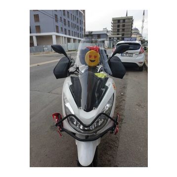 Motocam Honda Pcx 2014 2017 Model 65 cm 4 mm Şeffaf Orta Boylu Ön Cam