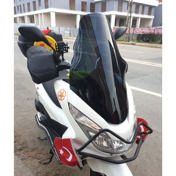Motocam Honda Pcx 2014 2017 Model 65 cm 4 mm Siyah Orta Boylu Ön Cam