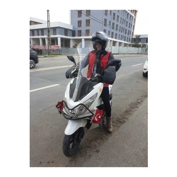 Motocam Honda PCX 2014-2017 Model 83 cm Şeffaf Renkli 4 mm Uzun Boy Ön Cam