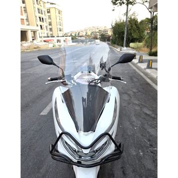 Motocam Honda Pcx 2018 2020 Model 65 cm 4 mm Şeffaf Orta Boylu Ön Cam