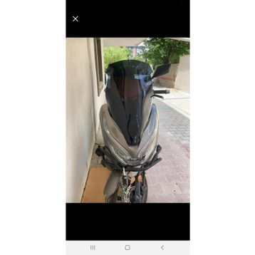Motocam Honda Pcx 2018 2020 Model 65 cm 4 mm Siyah Orta Boylu Ön Cam