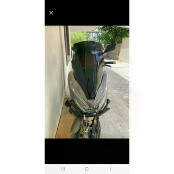 Motocam Honda Pcx 2018 2020 Model 65 cm 4 mm Siyah Orta Boylu Ön Cam