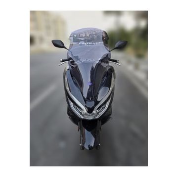 Motocam Honda PCX 2018-2020 Model 65 cm Füme Renkli 4 mm Orta Boy Ön Cam