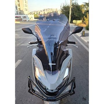 Motocam Honda PCX 2021-2024 Model 65 cm Füme Renkli 4 mm Ön Cam