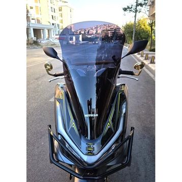 Motocam Honda PCX 2021-2024 Model 65 cm Şeffaf Renkli 4 mm Ön Cam