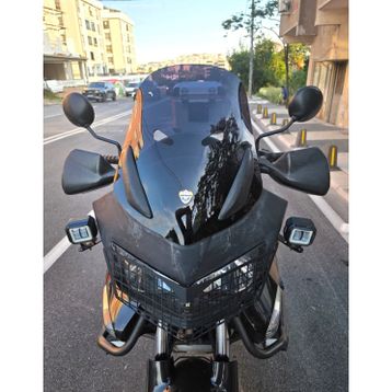 Motocam Honda Varadero XL 650 Ön Cam 2004-2011 Model 48 cm Siyah Renkli 4 mm Motosiklet Rüzgarlık