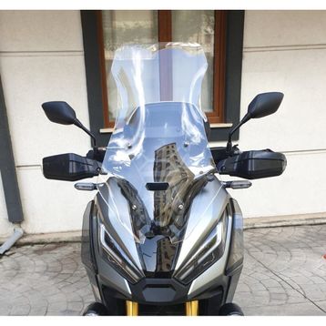 Motocam Honda X-ADV 750 Ön Cam 2021-2026 Model 72 cm Şeffaf Renkli 4 mm Uzun Motosiklet Rüzgarlık